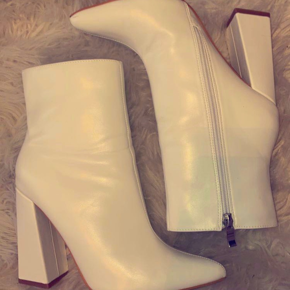 White boots